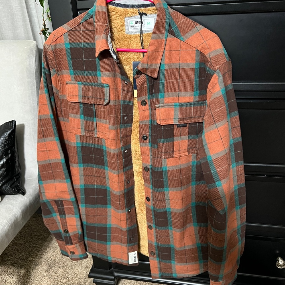 Jetty - Lined plaid Jacket - Men’s Medium